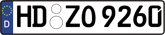 HD-ZO9260