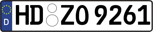 HD-ZO9261