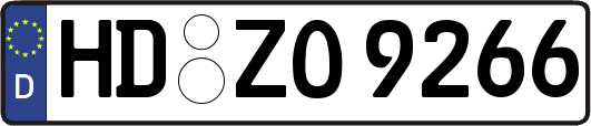 HD-ZO9266