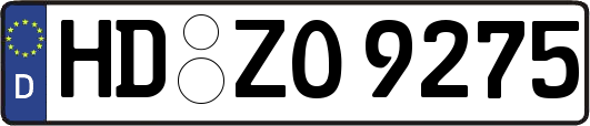 HD-ZO9275