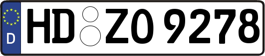 HD-ZO9278