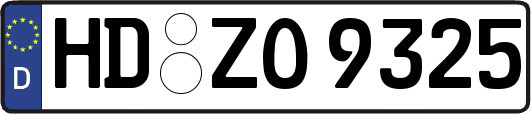 HD-ZO9325
