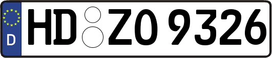 HD-ZO9326