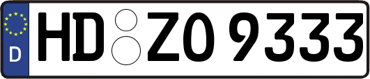 HD-ZO9333
