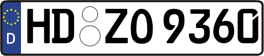 HD-ZO9360