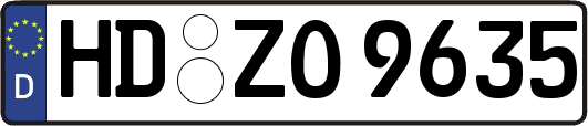 HD-ZO9635