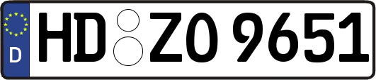 HD-ZO9651