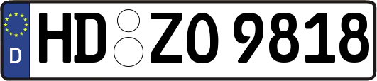 HD-ZO9818