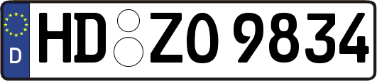 HD-ZO9834