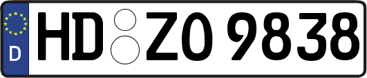 HD-ZO9838