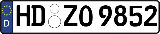HD-ZO9852