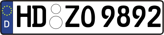 HD-ZO9892