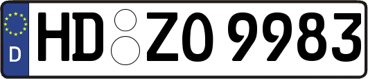 HD-ZO9983