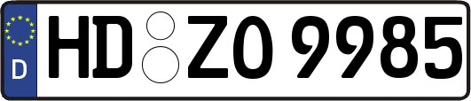 HD-ZO9985