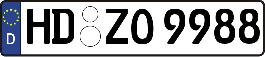 HD-ZO9988