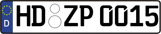 HD-ZP0015