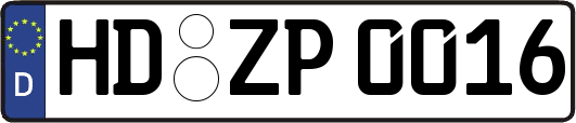 HD-ZP0016