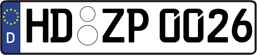 HD-ZP0026