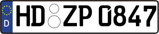 HD-ZP0847