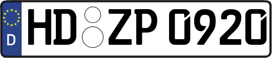 HD-ZP0920