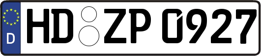 HD-ZP0927