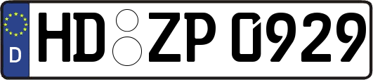 HD-ZP0929