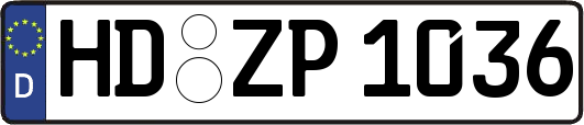 HD-ZP1036