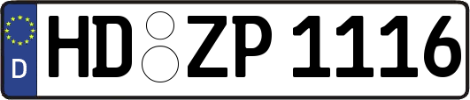 HD-ZP1116