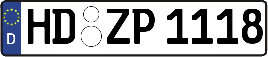 HD-ZP1118