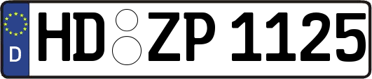 HD-ZP1125