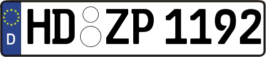 HD-ZP1192