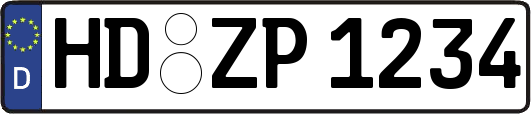 HD-ZP1234