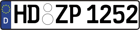 HD-ZP1252