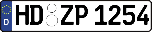 HD-ZP1254
