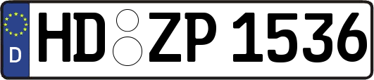 HD-ZP1536
