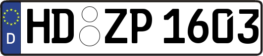 HD-ZP1603