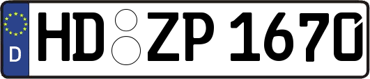 HD-ZP1670
