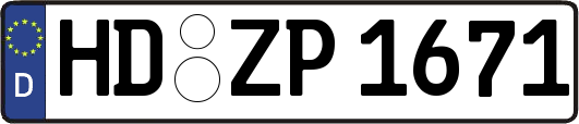 HD-ZP1671