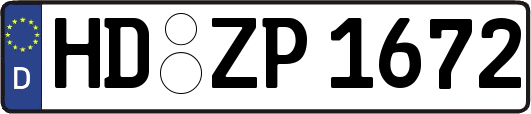 HD-ZP1672