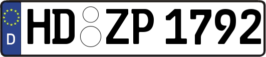 HD-ZP1792