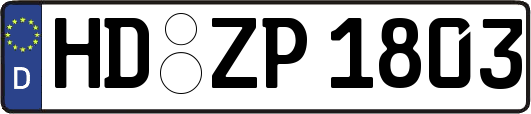 HD-ZP1803