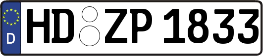 HD-ZP1833