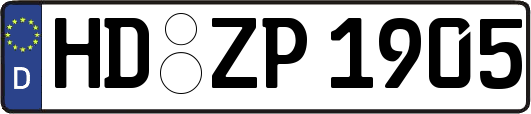 HD-ZP1905
