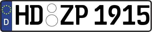 HD-ZP1915
