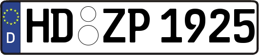 HD-ZP1925