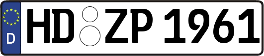 HD-ZP1961
