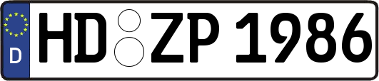HD-ZP1986