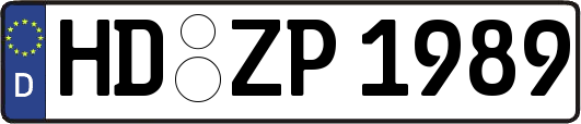 HD-ZP1989