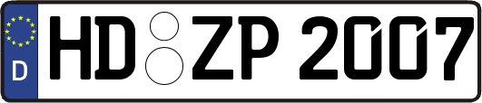 HD-ZP2007