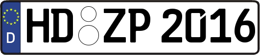 HD-ZP2016